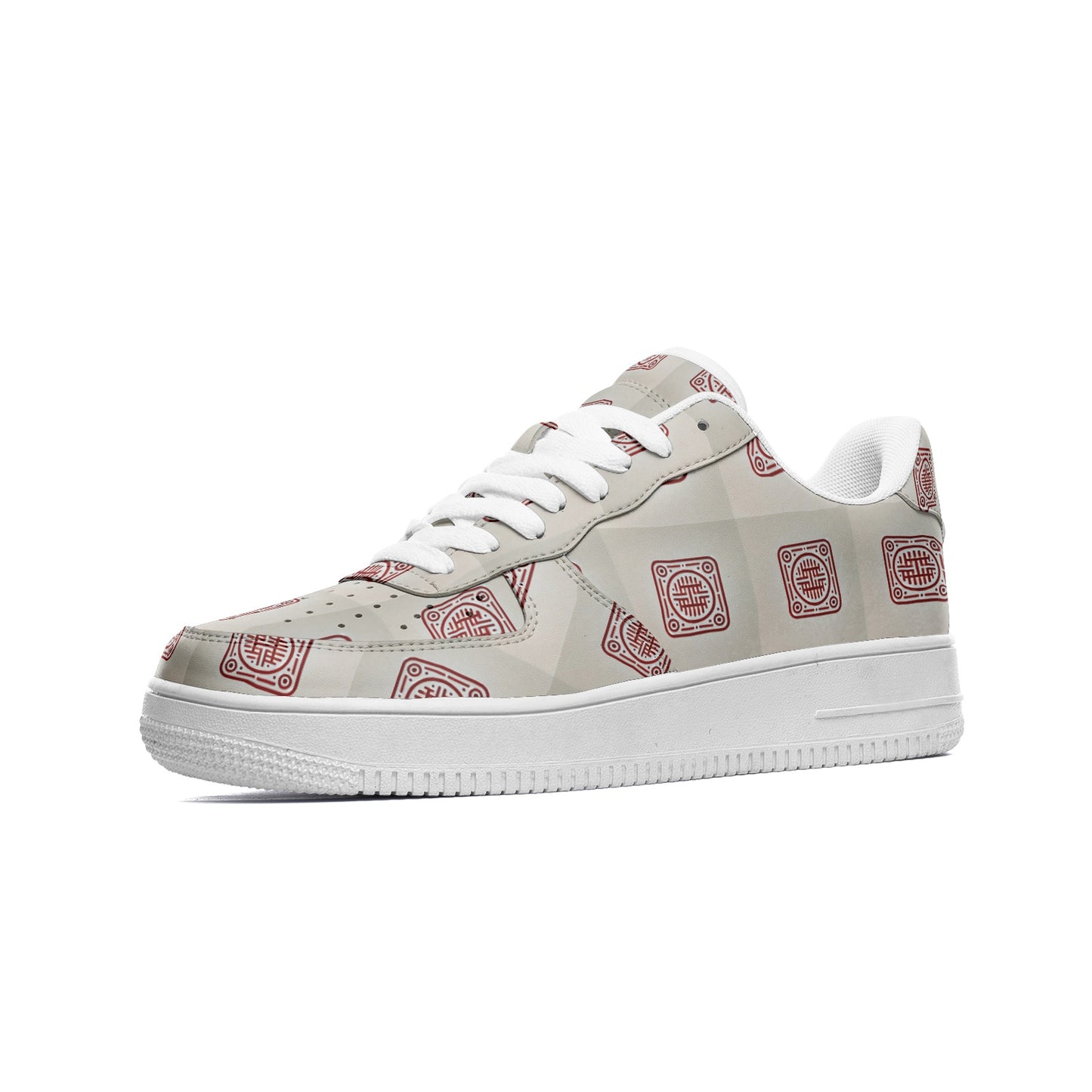 Unisex Low Top Leather Sneakers