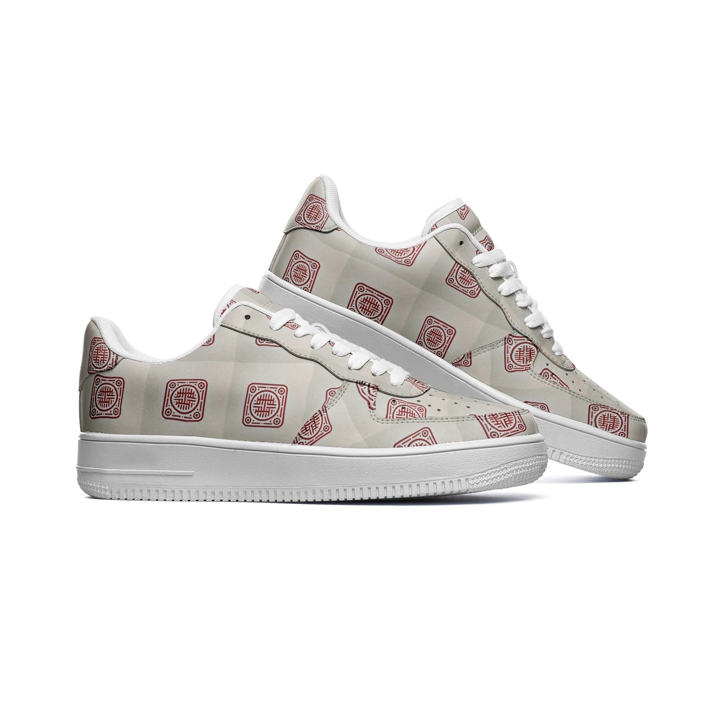 Unisex Low Top Leather Sneakers