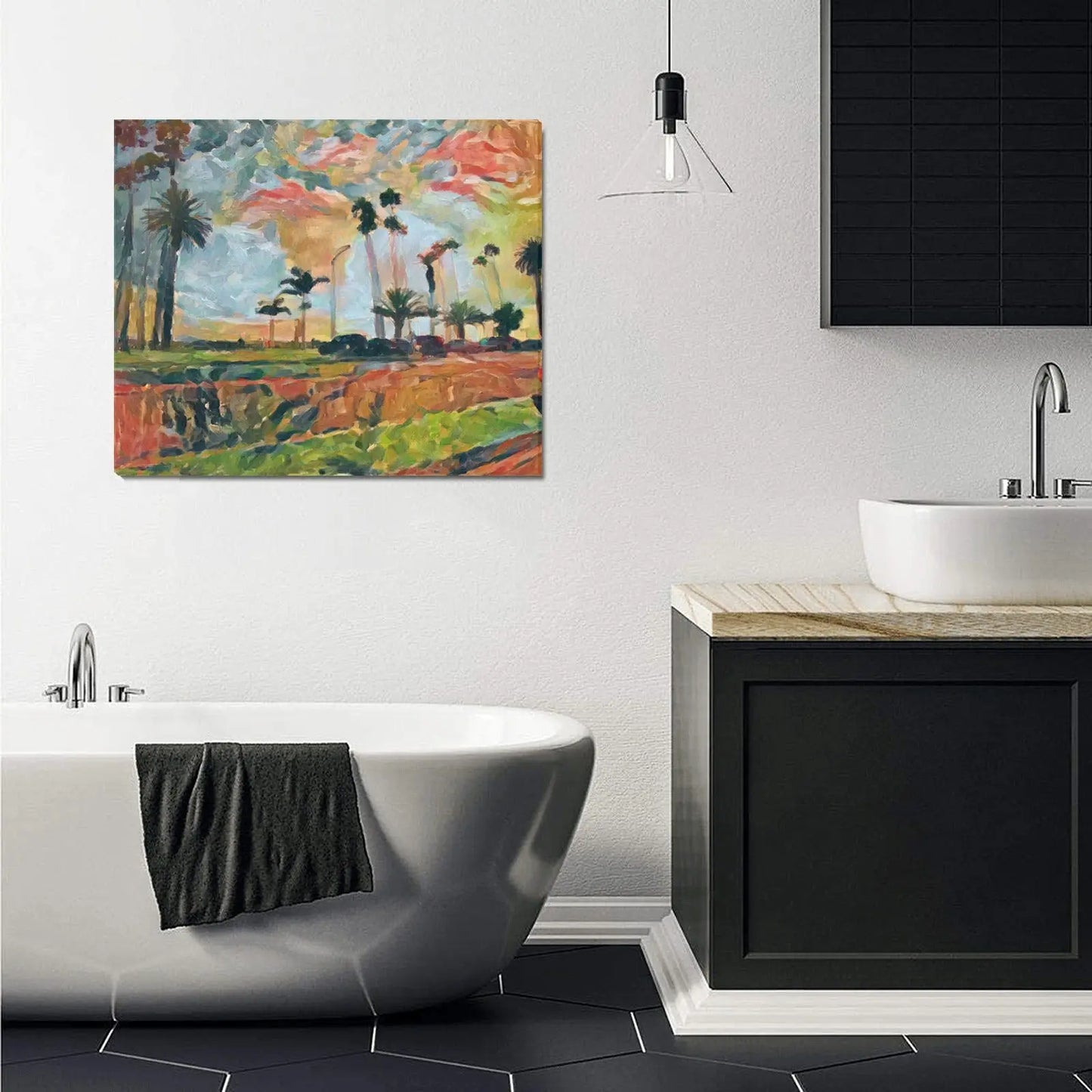 Ocean Boulevard Canvas Print