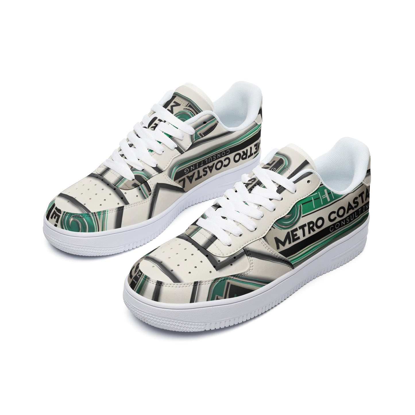 Unisex Low Top Leather Sneakers