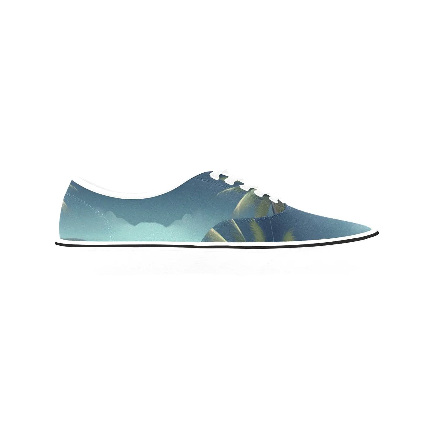 Men's Classic Canvas Low Top Shoe(ModelE001-4) - Image #2