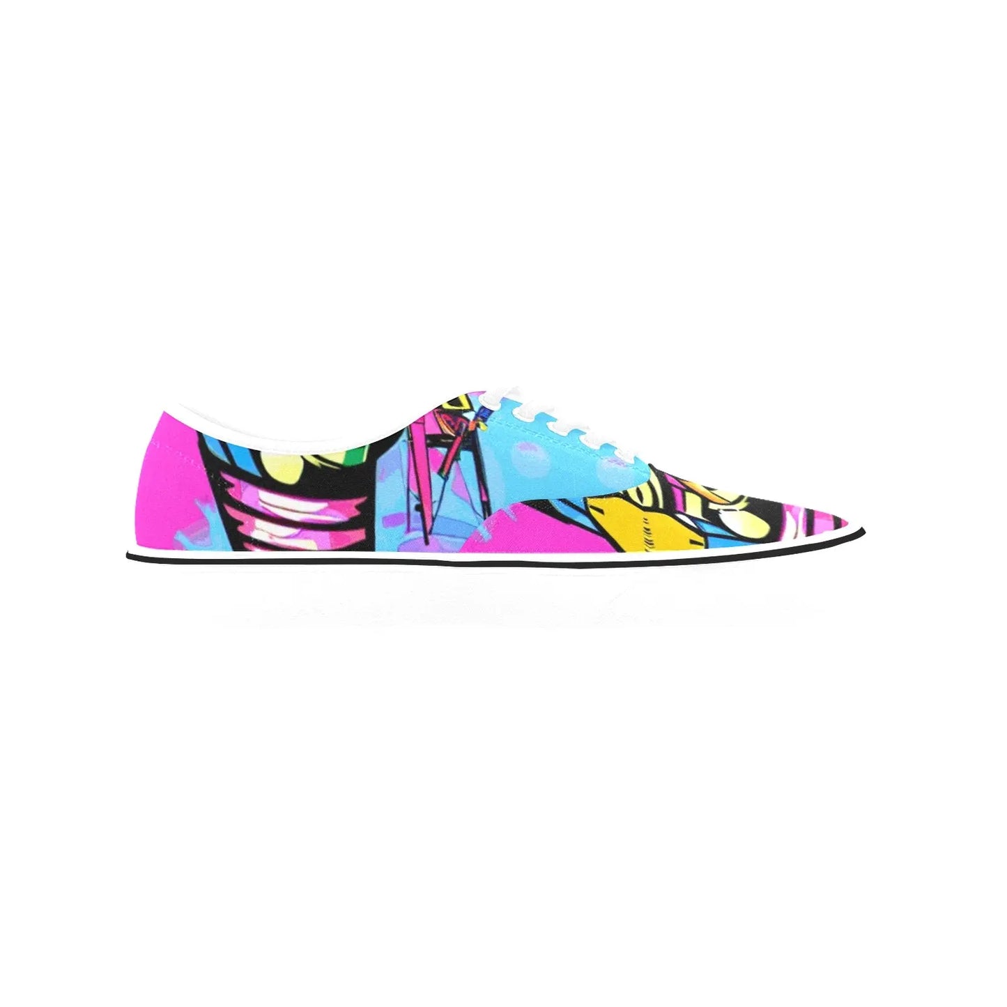 Men's Classic Canvas Low Top Shoe(ModelE001-4) - Image #2