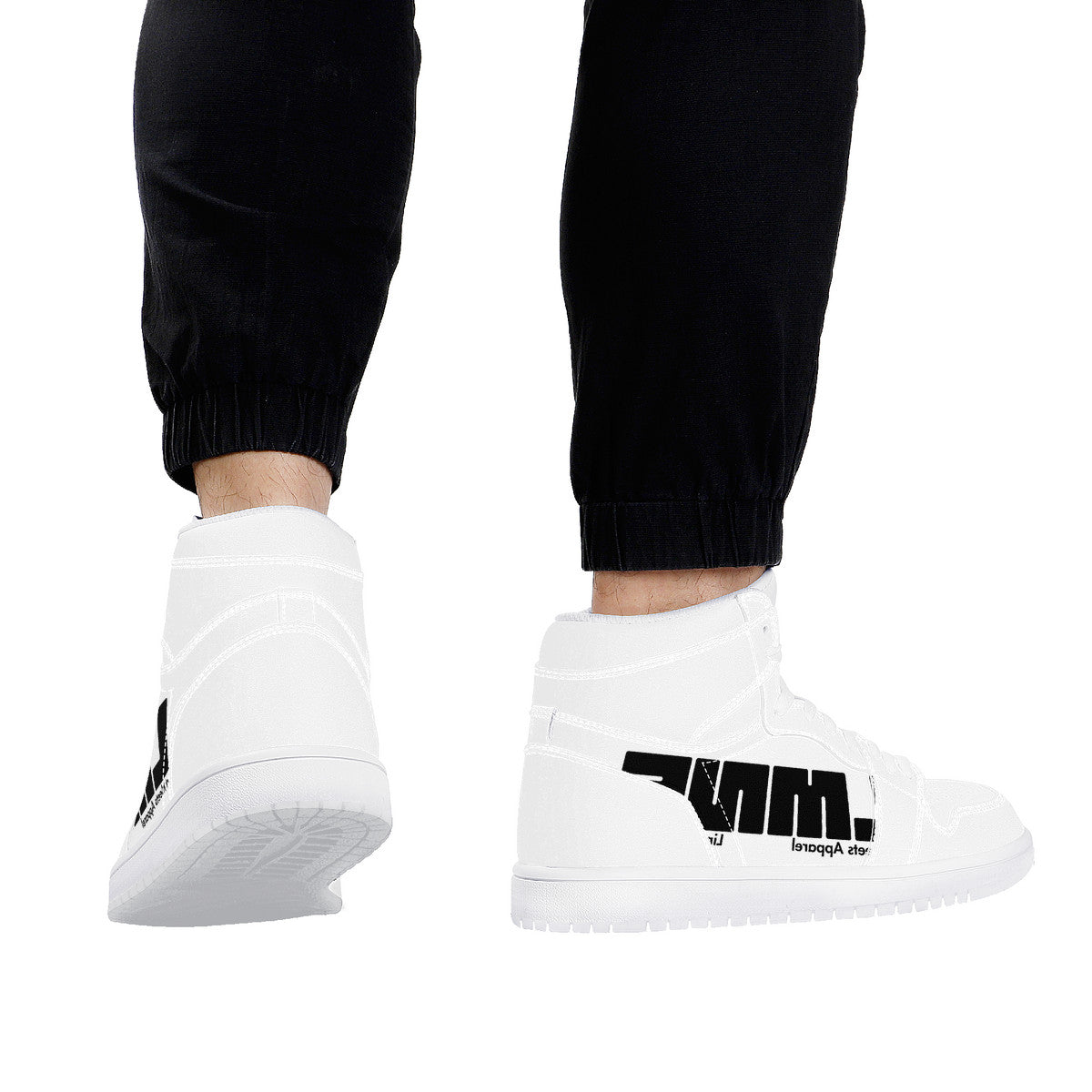 The Original White LMNE | High Top Eco Friendly Leather | LIMITED EDITION KICKS MENS