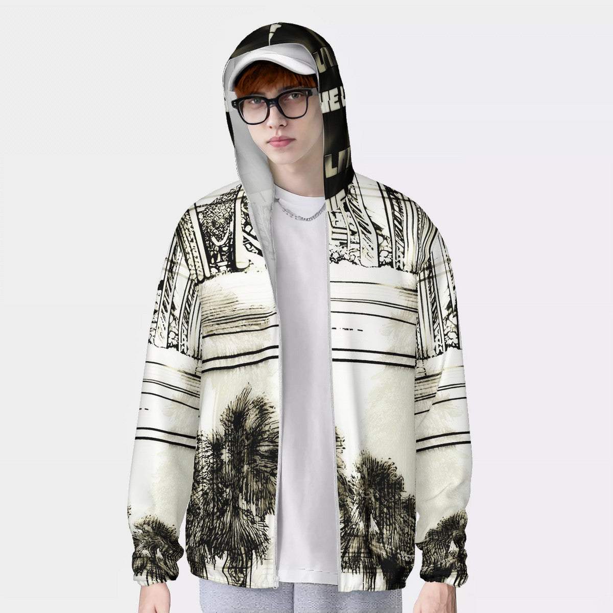 HC_F1 Sun Protective Lightweight Zipper Hoodie