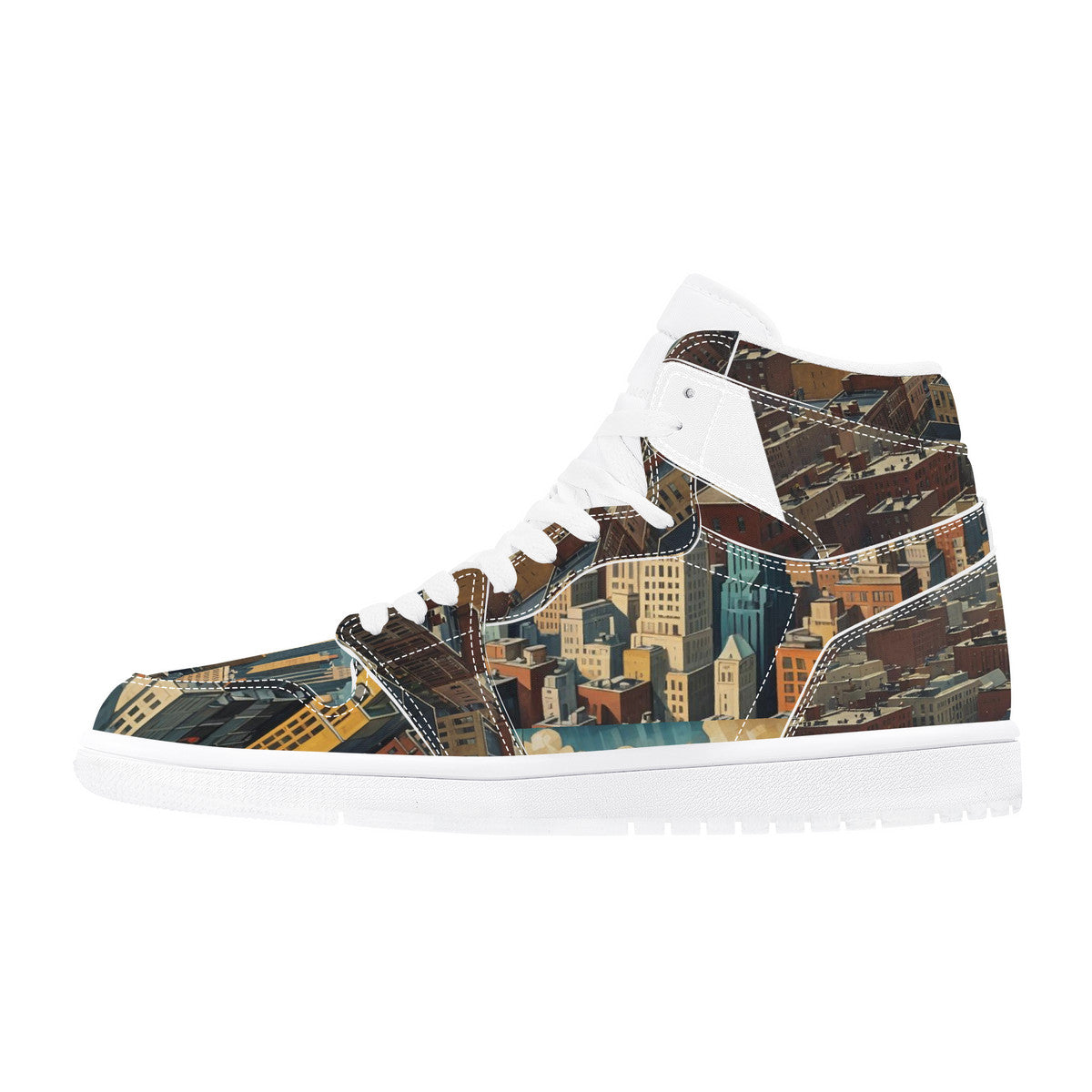 Flok2 | High Top Eco Friendly Leather Sneaker | LMNE Design