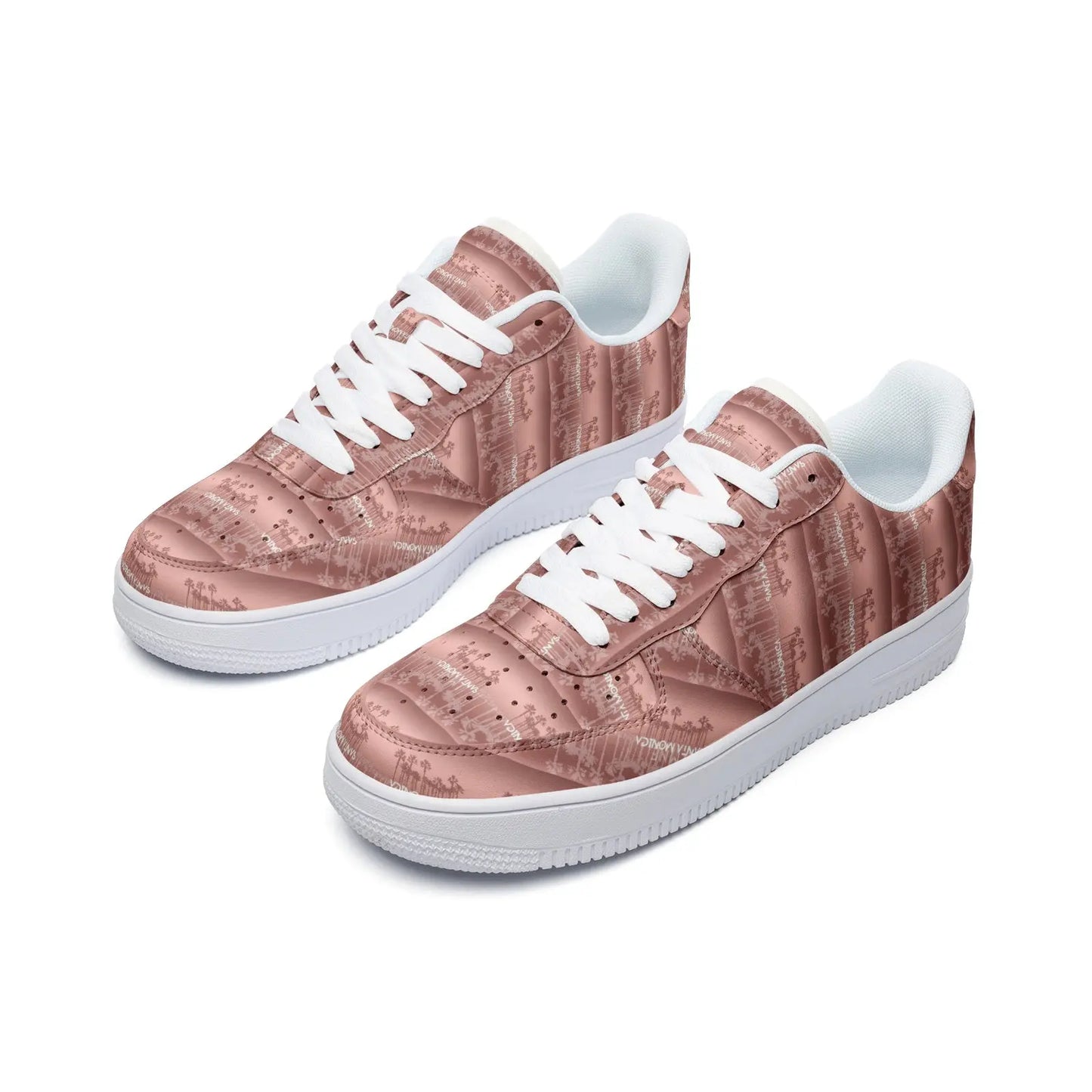 Saint Monica Sunsettin | Premier Low Top Leather Sneakers - Image #4