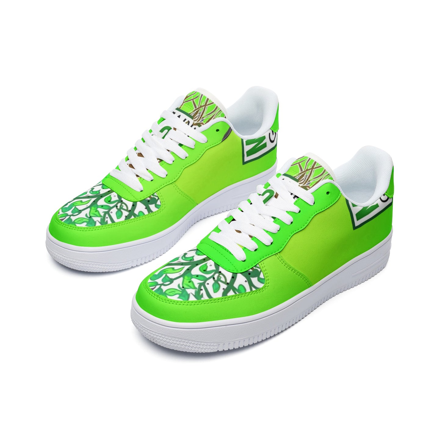 Unisex Low Top Leather Sneakers