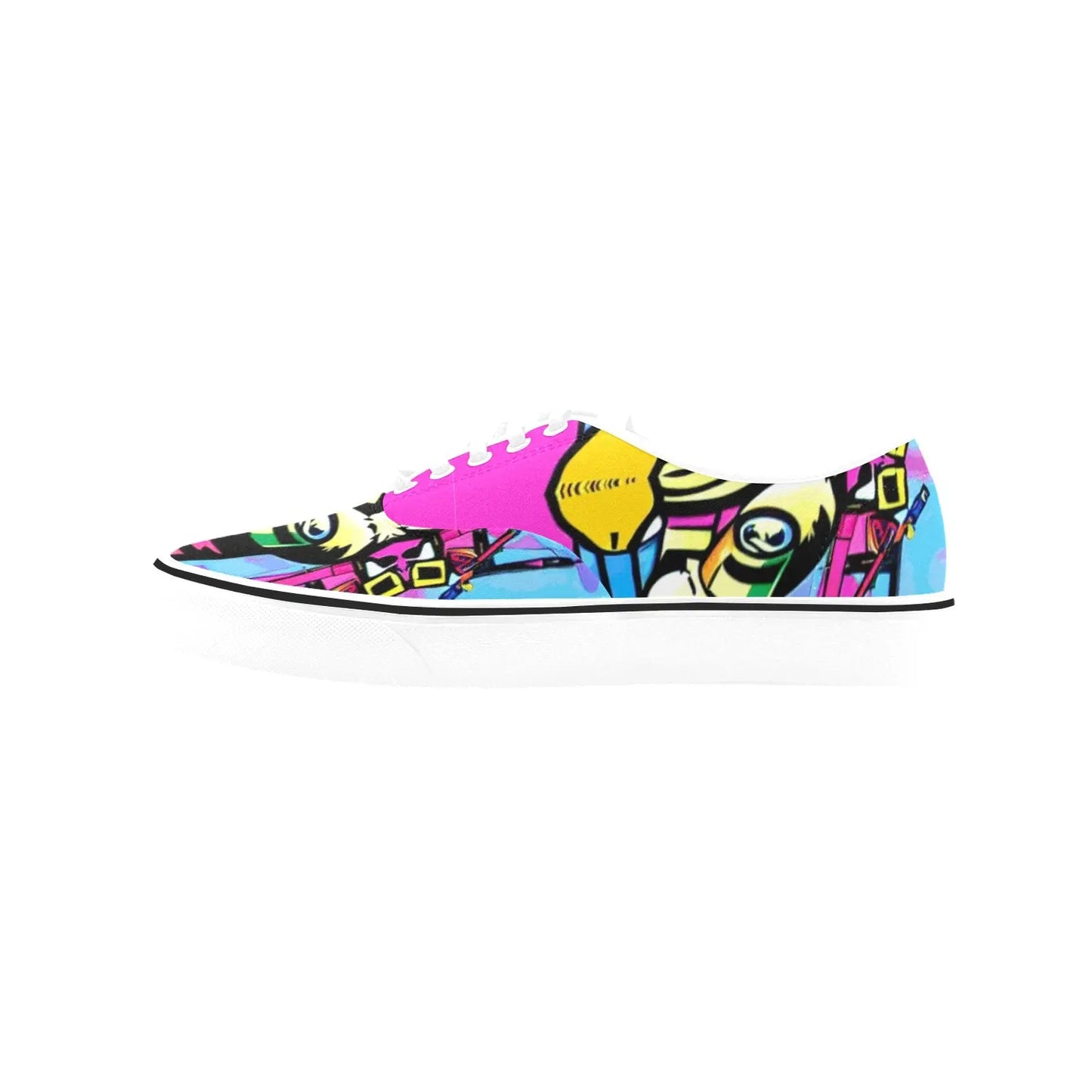 Men's Classic Canvas Low Top Shoe(ModelE001-4) - Image #3