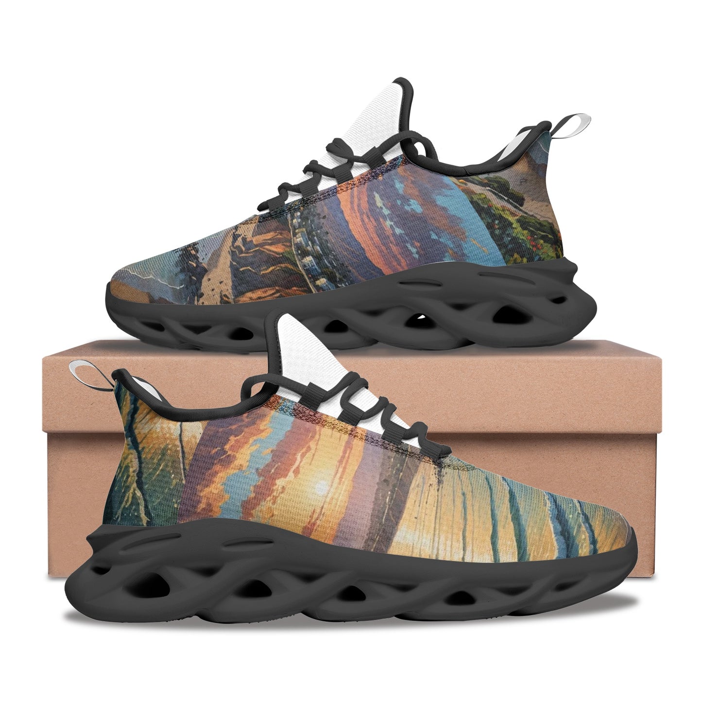 Unisex Bounce Mesh Knit Sneakers