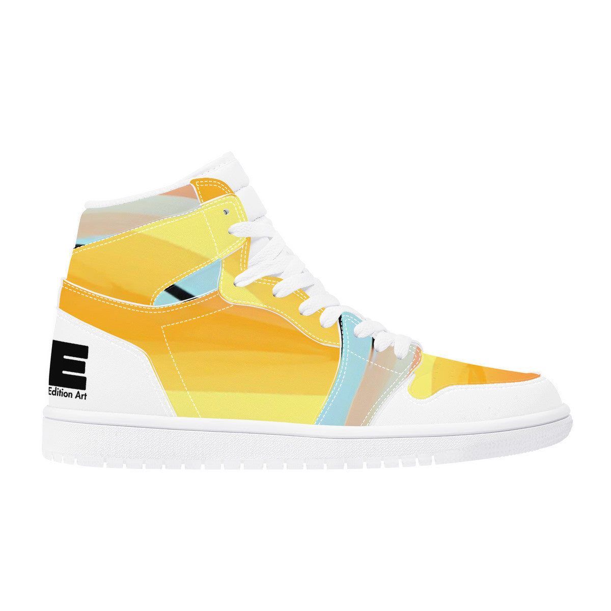 Sunset Piet #1 | High Top Vegan Leather Sneakers
