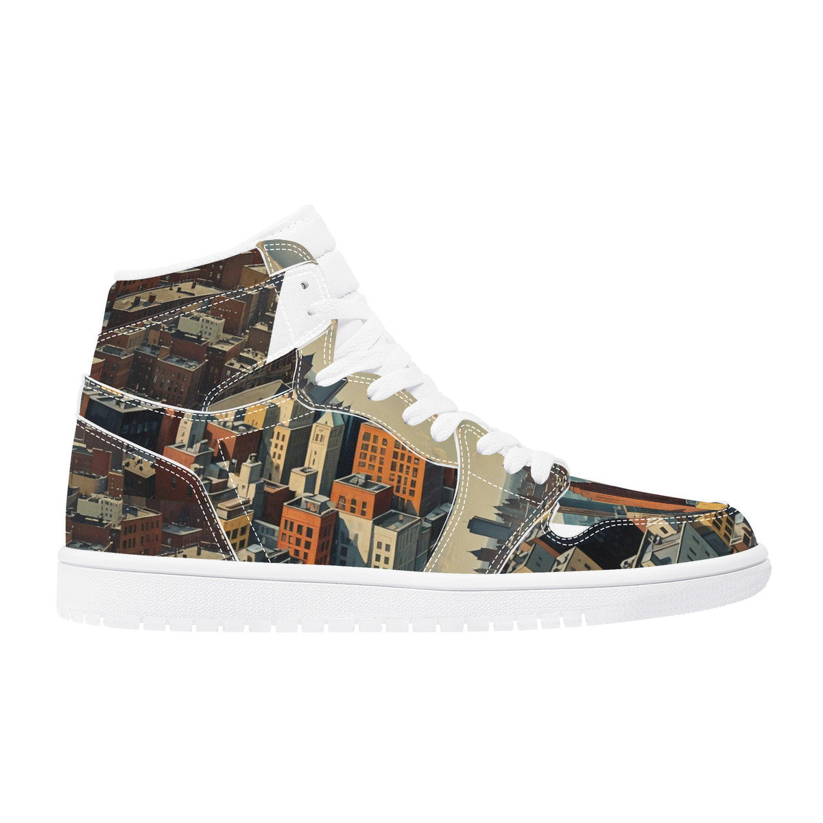 Flok2 | High Top Eco Friendly Leather Sneaker | LMNE Design