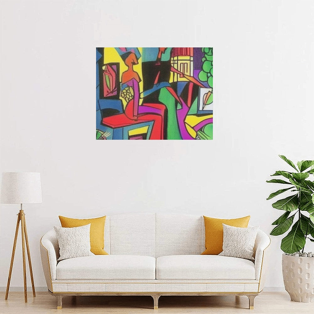 Renaissance 23' Limited 1/10 by Lemonei Frame Canvas Print 20x16 inch Art Meets Apparel