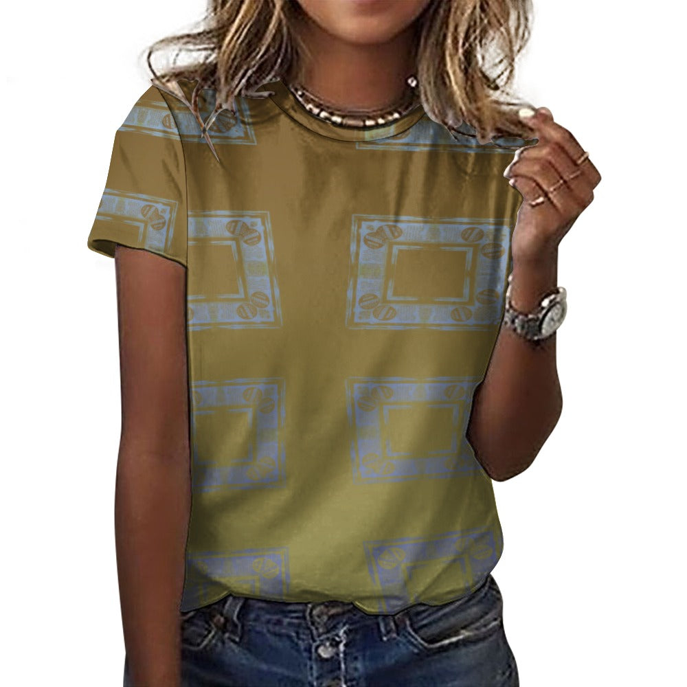 Women's Cotton T-Shirt Art Meets Apparel