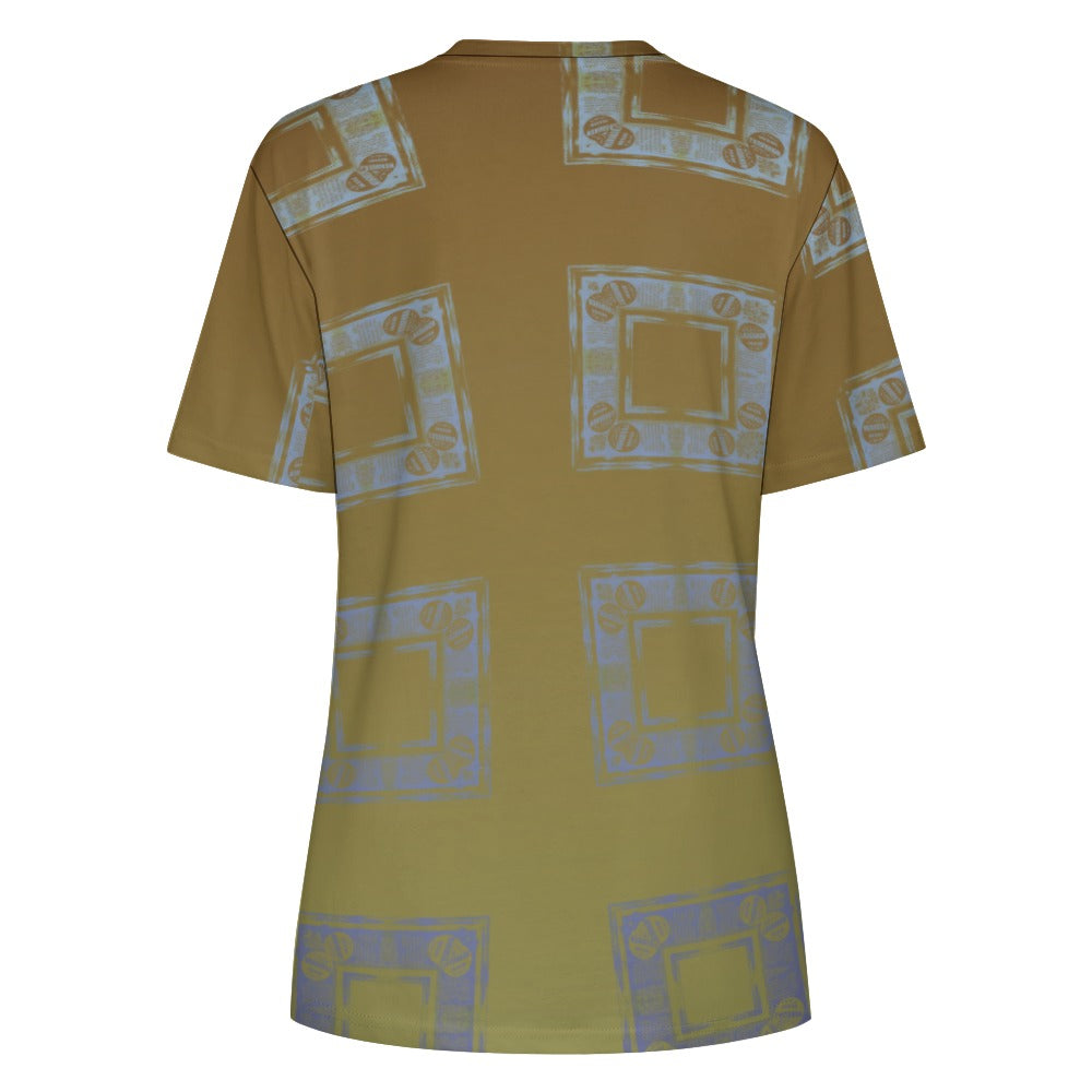 Women's Cotton T-Shirt Art Meets Apparel