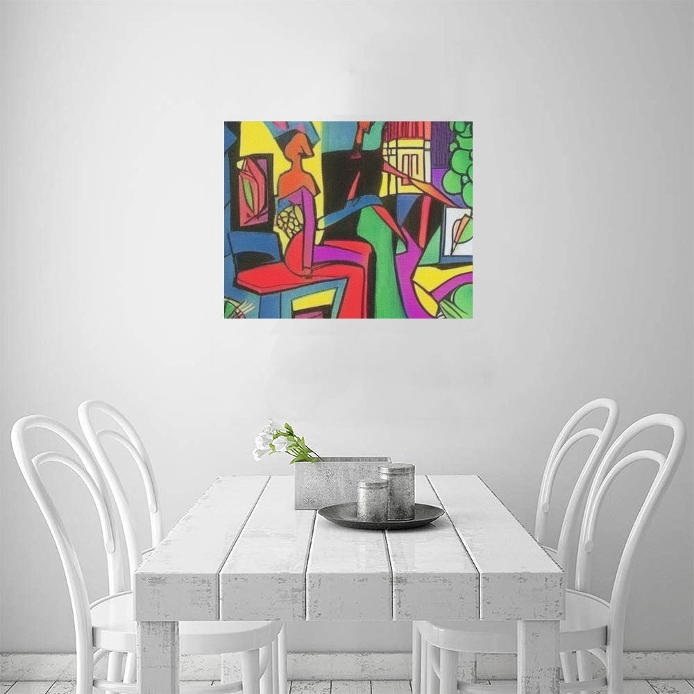 Renaissance 23' Limited 1/10 by Lemonei Frame Canvas Print 20x16 inch Art Meets Apparel