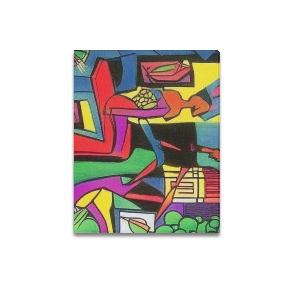 Renaissance 23' Limited 1/10 by Lemonei Frame Canvas Print 20x16 inch Art Meets Apparel