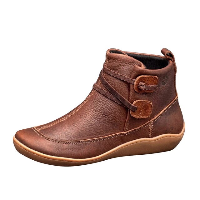 Women's Leather Shoes Botas Mujer Art Meets Apparel