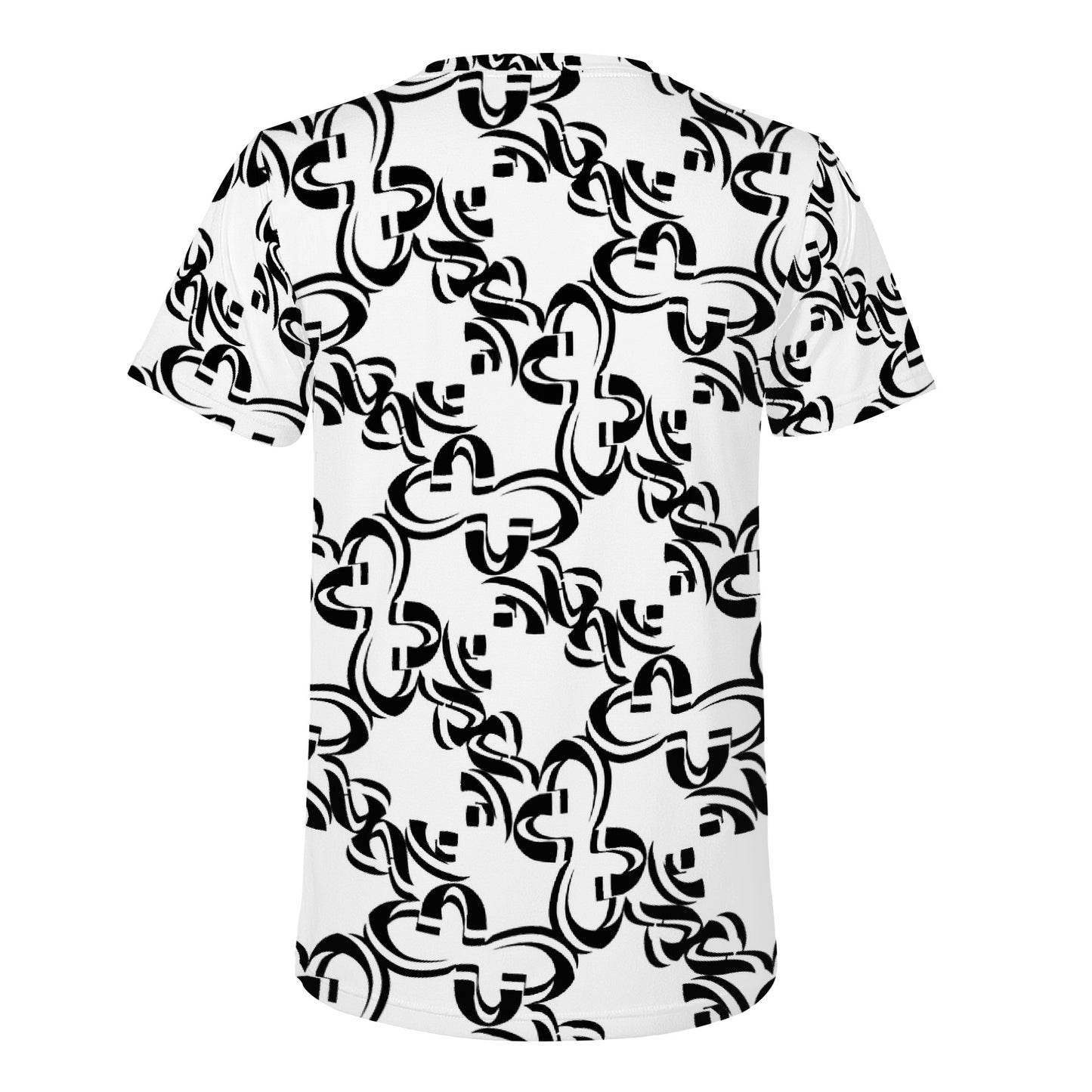 OHM Strands Design Men's All Over Print T-Shirt Art Meets Apparel