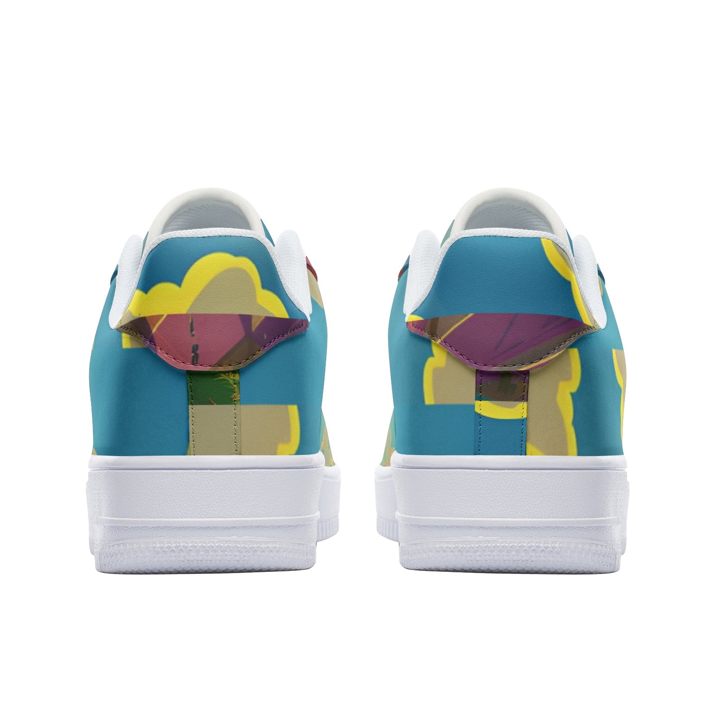 Pali Aesthetics | Low Top Leather Sneakers | Premier Sneaker Collection | Designed by Artist LMNE