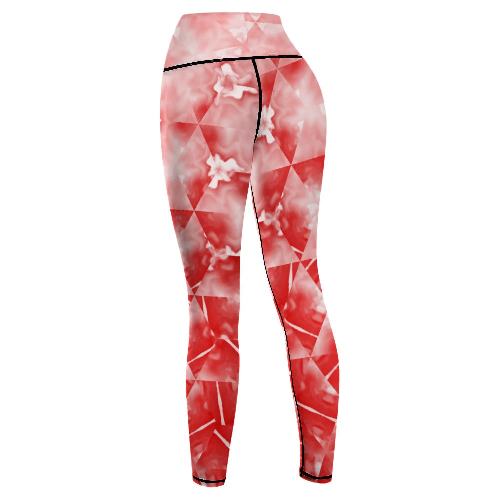 West Coast Designed Women's Sports Yoga Pants Art Meets Apparel