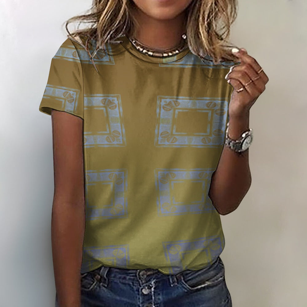 Women's Cotton T-Shirt Art Meets Apparel
