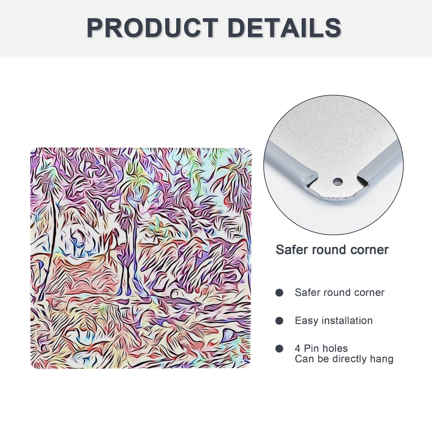 Ocean View of the Art on a Metal Canvas - Art Meets Apparel