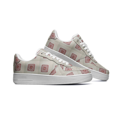 Unisex Low Top Leather Sneakers
