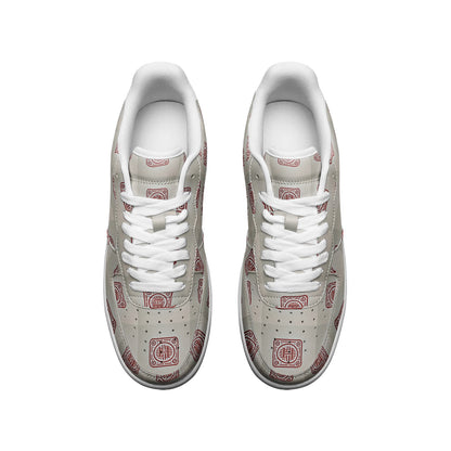 Unisex Low Top Leather Sneakers