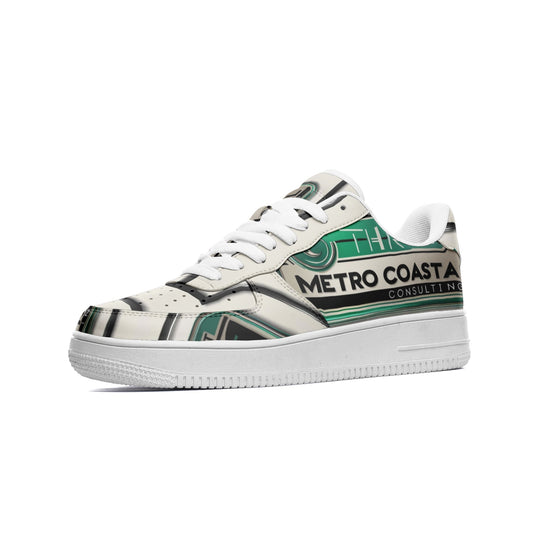 Unisex Low Top Leather Sneakers