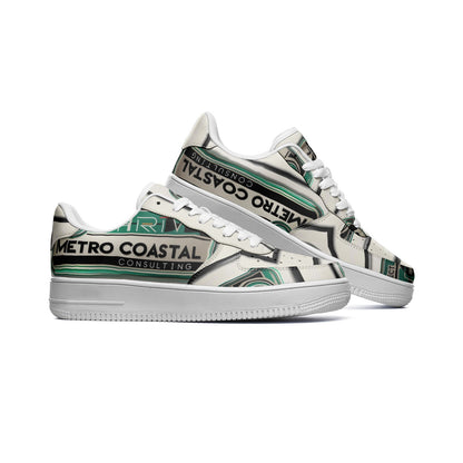 Unisex Low Top Leather Sneakers