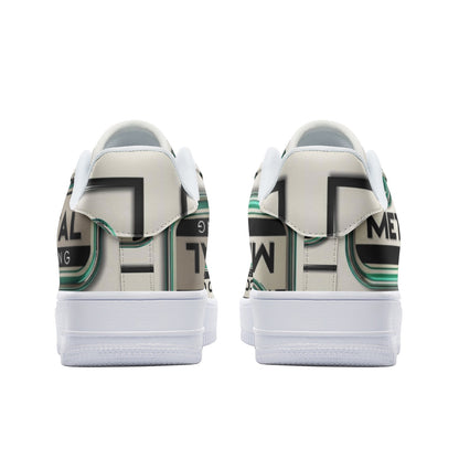 Unisex Low Top Leather Sneakers