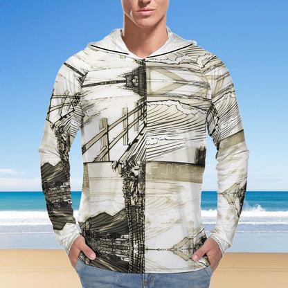 Hidden Art #4 | Hoodie Long Sleeve (Men's) | Hidden Art Collection - Art Meets Apparel