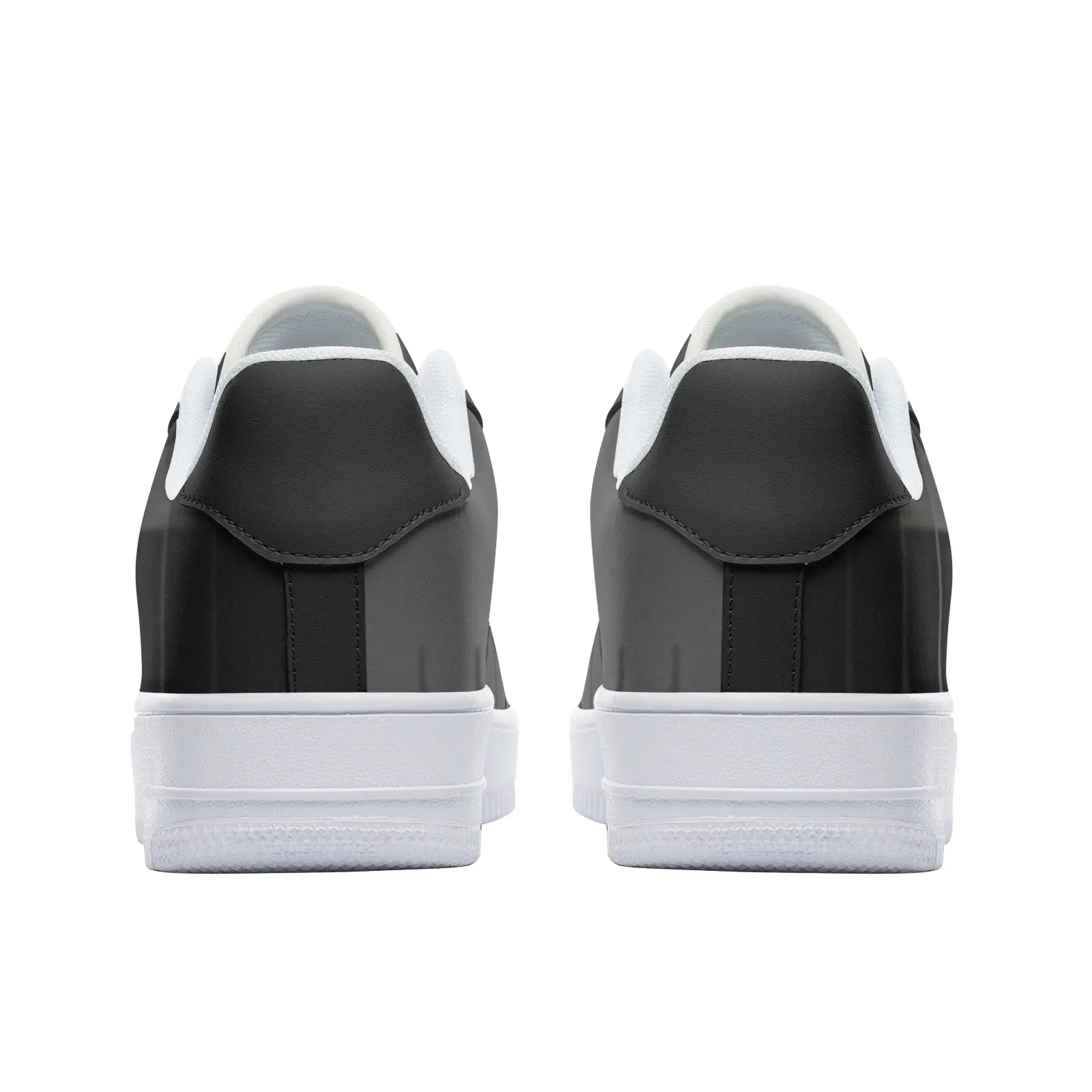 Unisex Low Top Leather Sneakers - Image #5