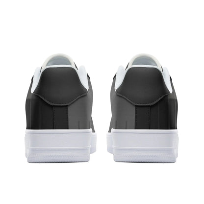Unisex Low Top Leather Sneakers - Image #5