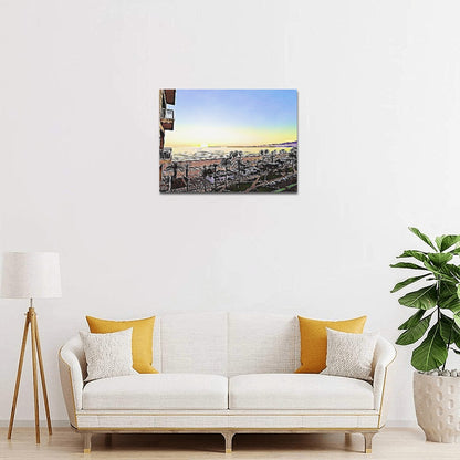 Out Over the Palisades Canvas 16x12 inch