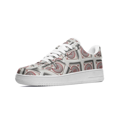 Unisex Low Top Leather Sneakers