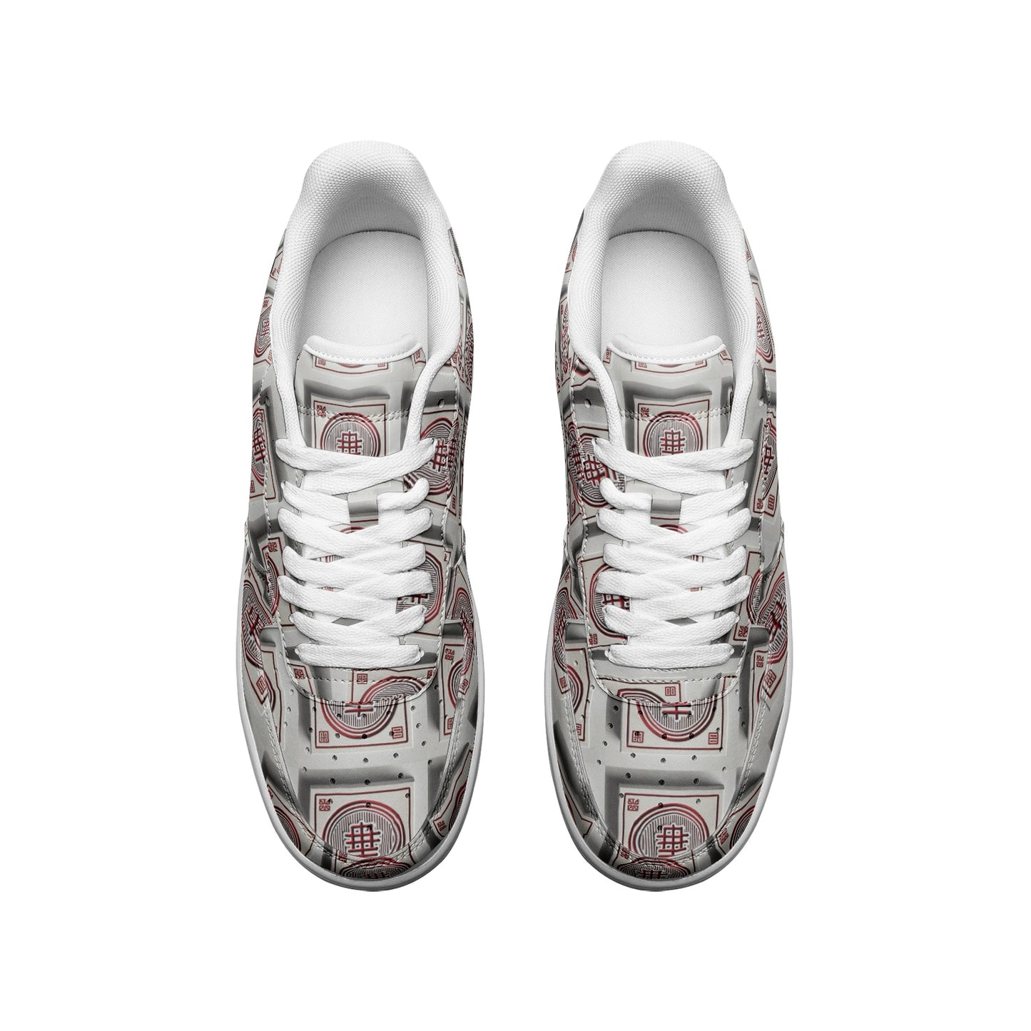 Unisex Low Top Leather Sneakers