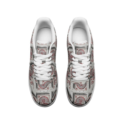 Unisex Low Top Leather Sneakers