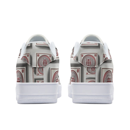 Unisex Low Top Leather Sneakers