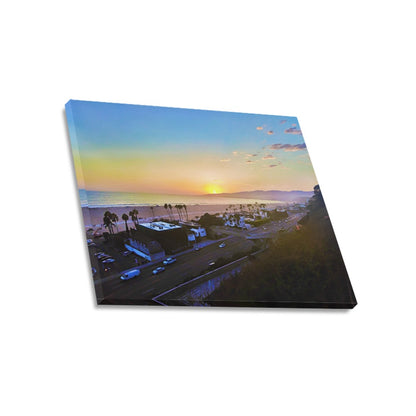 Interrupted Beauty | Frame Canvas Print 20x16 inch | Santa Monica Artist - Art Meets Apparel