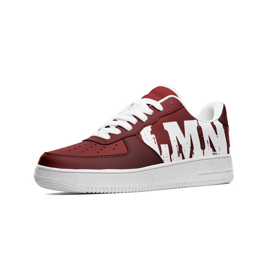 Unisex Low Top Leather Sneakers5