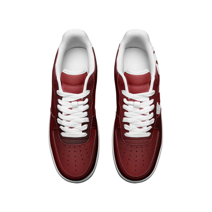 Unisex Low Top Leather Sneakers5