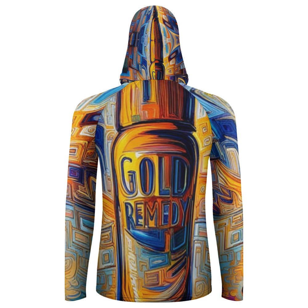 Gold Remedy | Artist Designed | Light Men's Hoodie - Art Meets Apparel