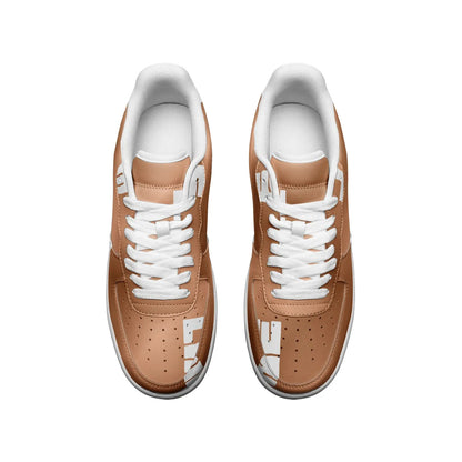 Low Top Leather Sneakers