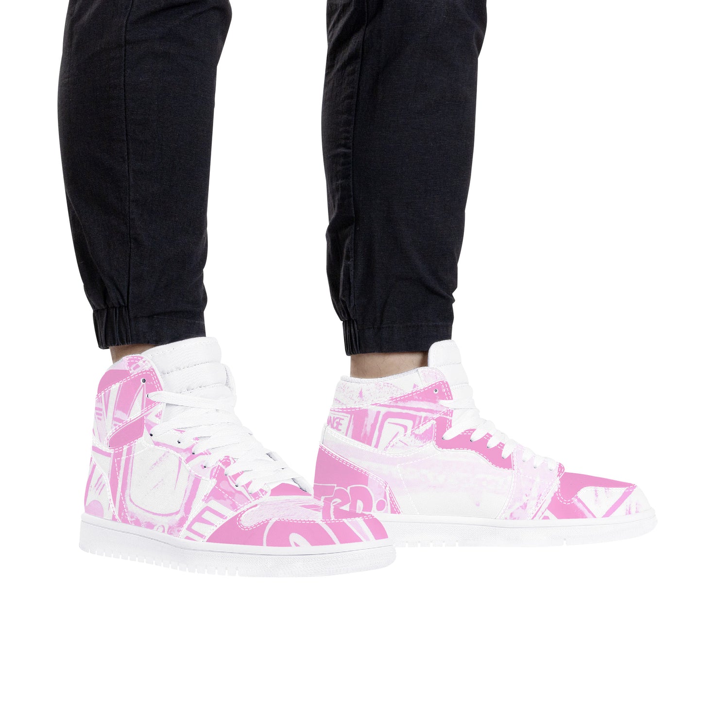 The Metro | High Top AF1 Style Sneakers | Artist Designed LA Based - Art Meets Apparel