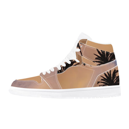 Sandstorm | Men's High Top | Eco Leather Sneaker | Artist Designed - Art Meets Apparel