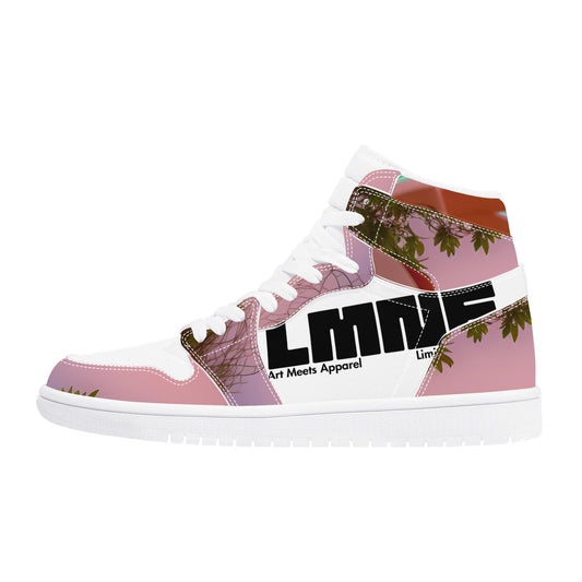 Tropi Cali | High Top Eco Friendly Leather Sneaker | LMNE Sneaker Collection