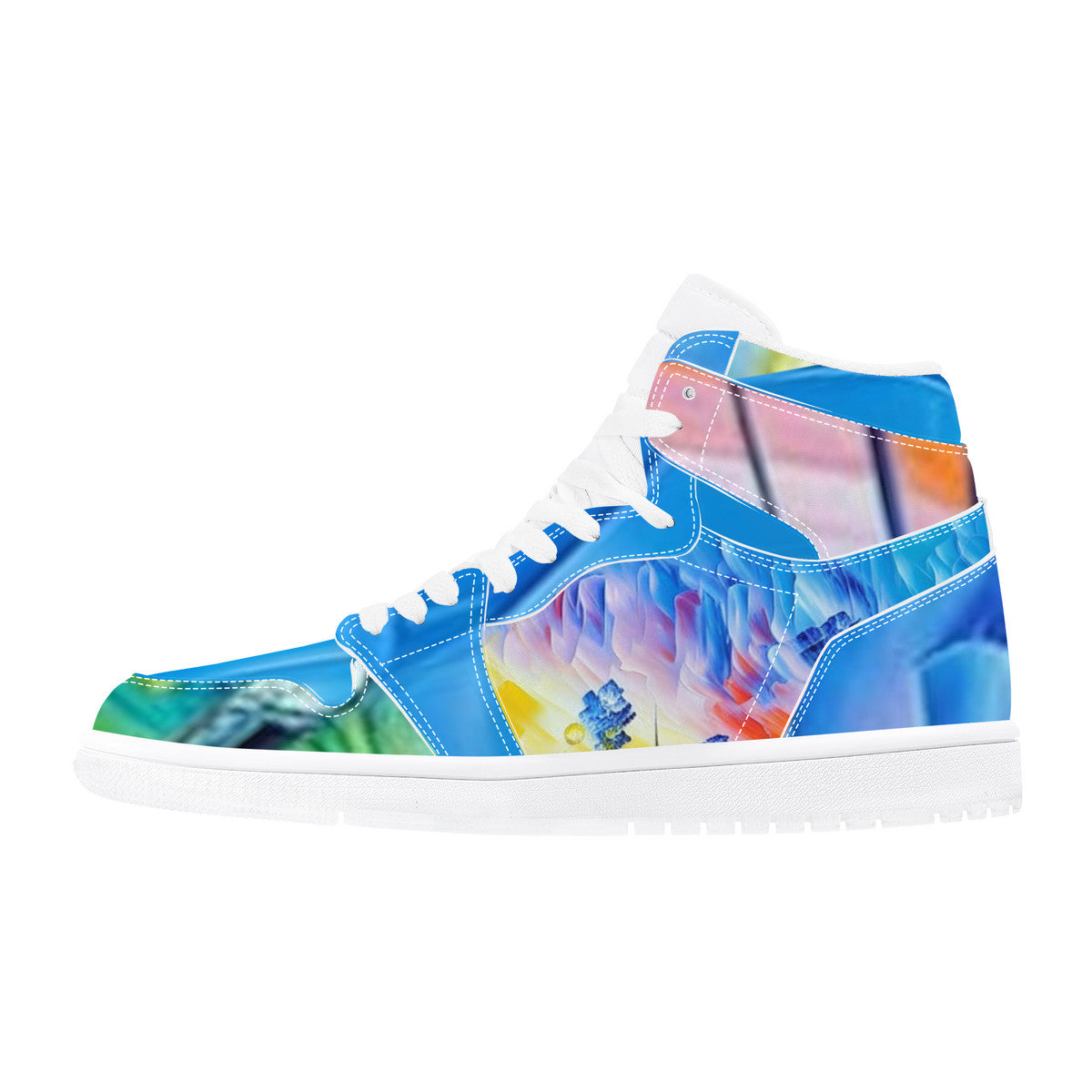 Mens High Top | Palisades SM Piece | Artist Design | - Art Meets Apparel