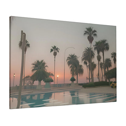 Bliss of Sunset | Limited Edition Artwork | Santa Monica Palisades Based | Canvas with Mounting Brackets 16x24in (horizontal)