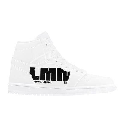 The Original White LMNE | High Top Eco Friendly Leather | LIMITED EDITION KICKS MENS